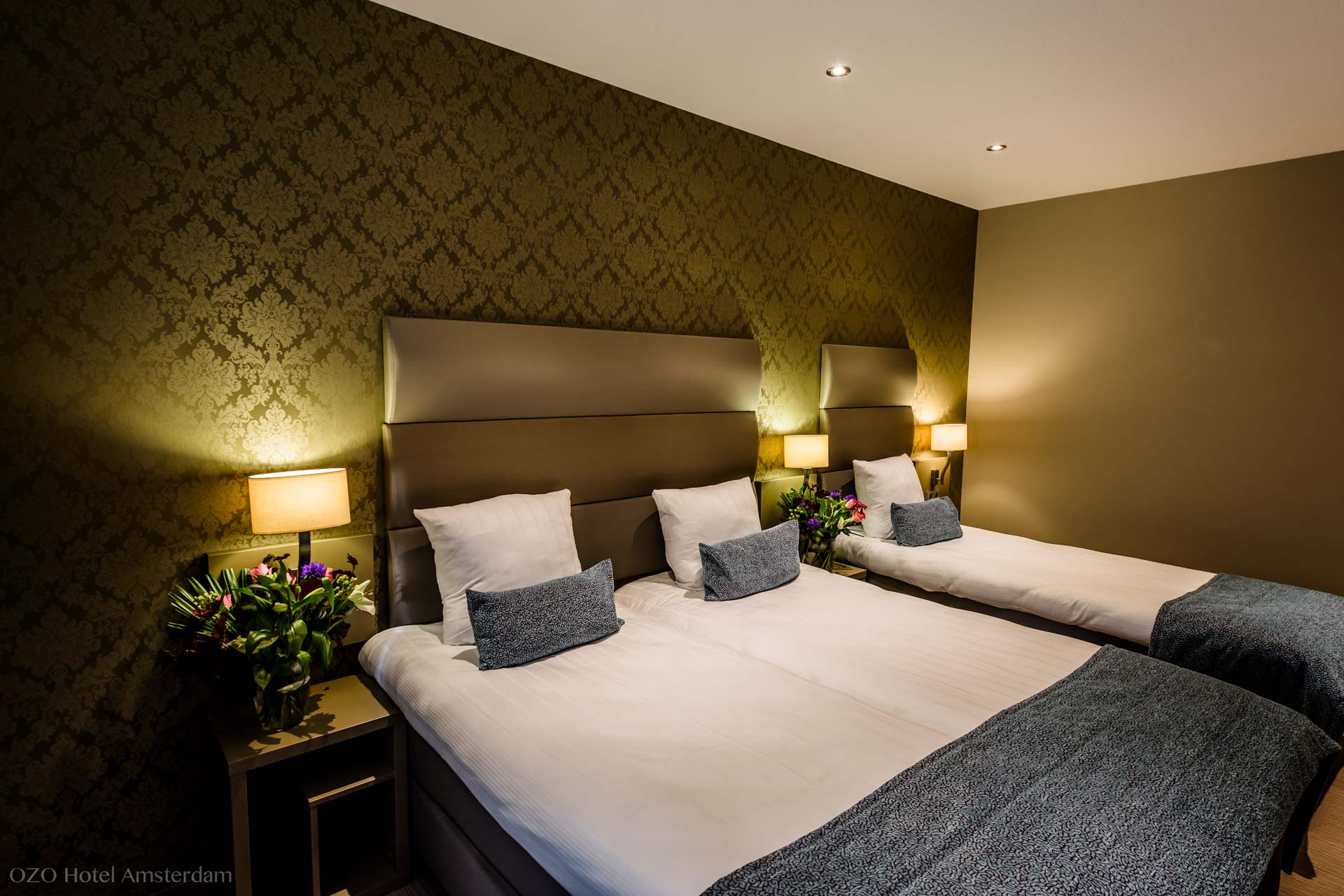 OZO Hotels Amsterdam bedrooms